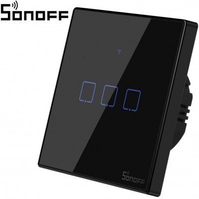 Sonoff T3EU3C-TX-EU-R2 - Wi-Fi Smart Wall Touch Button Switch 3 Way T3EU3C